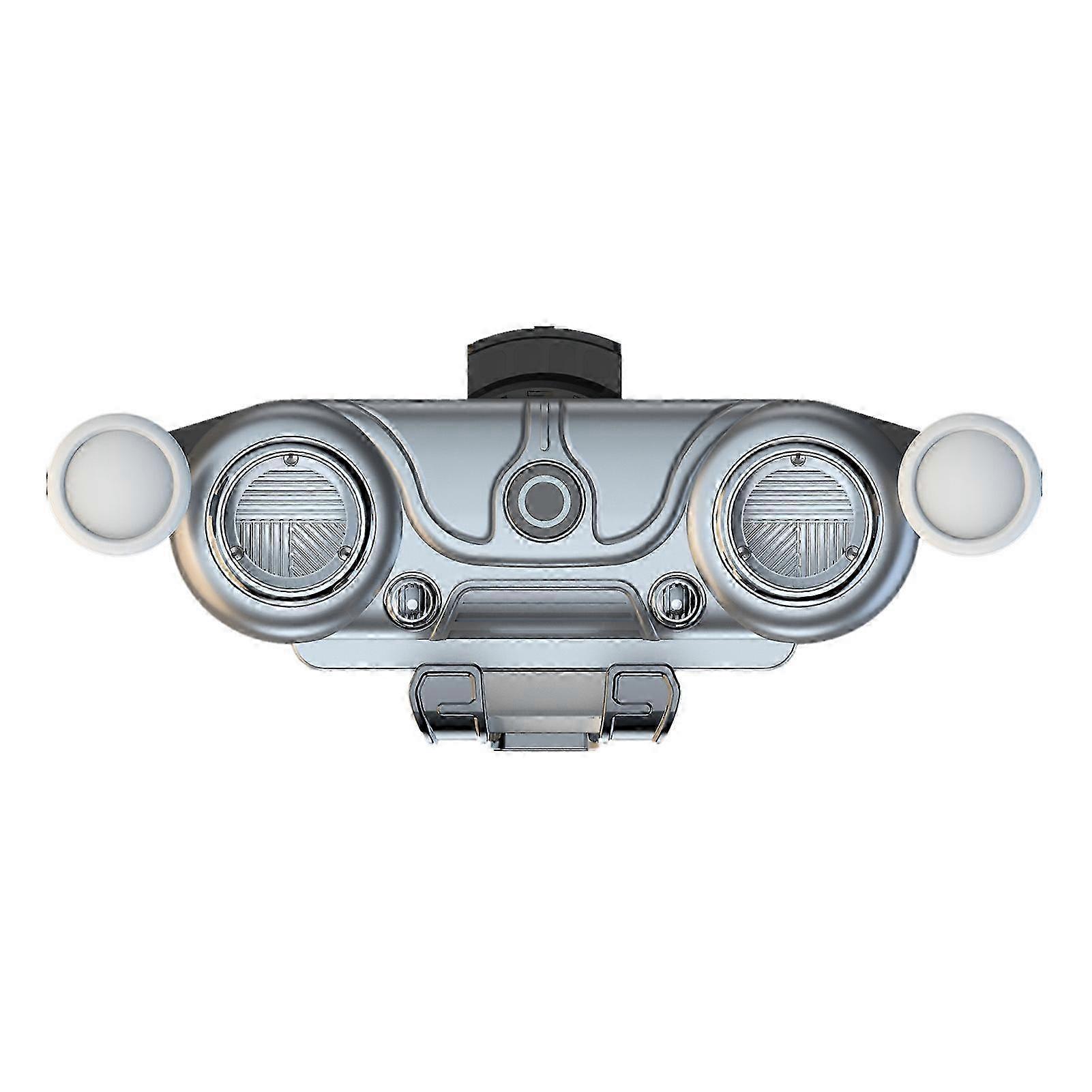 Véhicule Air Vent Support de téléphone Support stable Anti-Slip Rotatable Gravity Support de téléphone en blanc