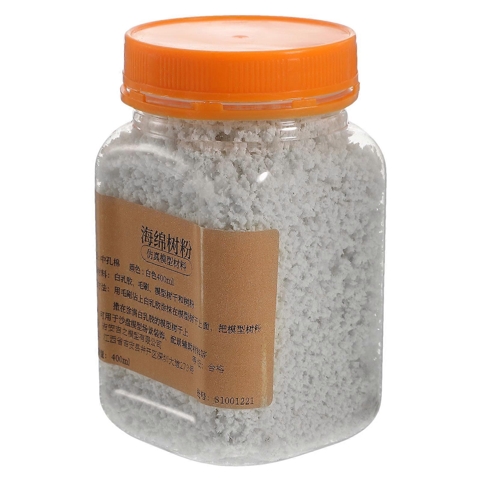 Fake Grass Craft Landscape Basing Material Sponge Moss Tiny Granules For Hobbyists 400ml 1Set