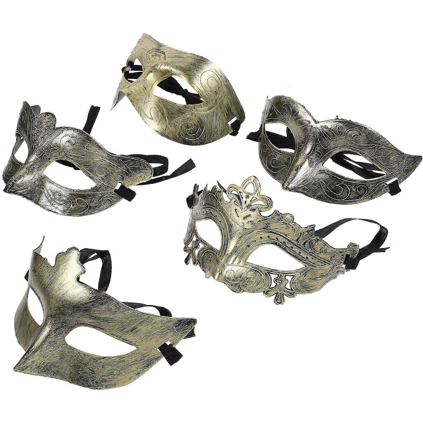 Costume Mask with Unique Patterns, Adding Style to Festive and Carnival Themes