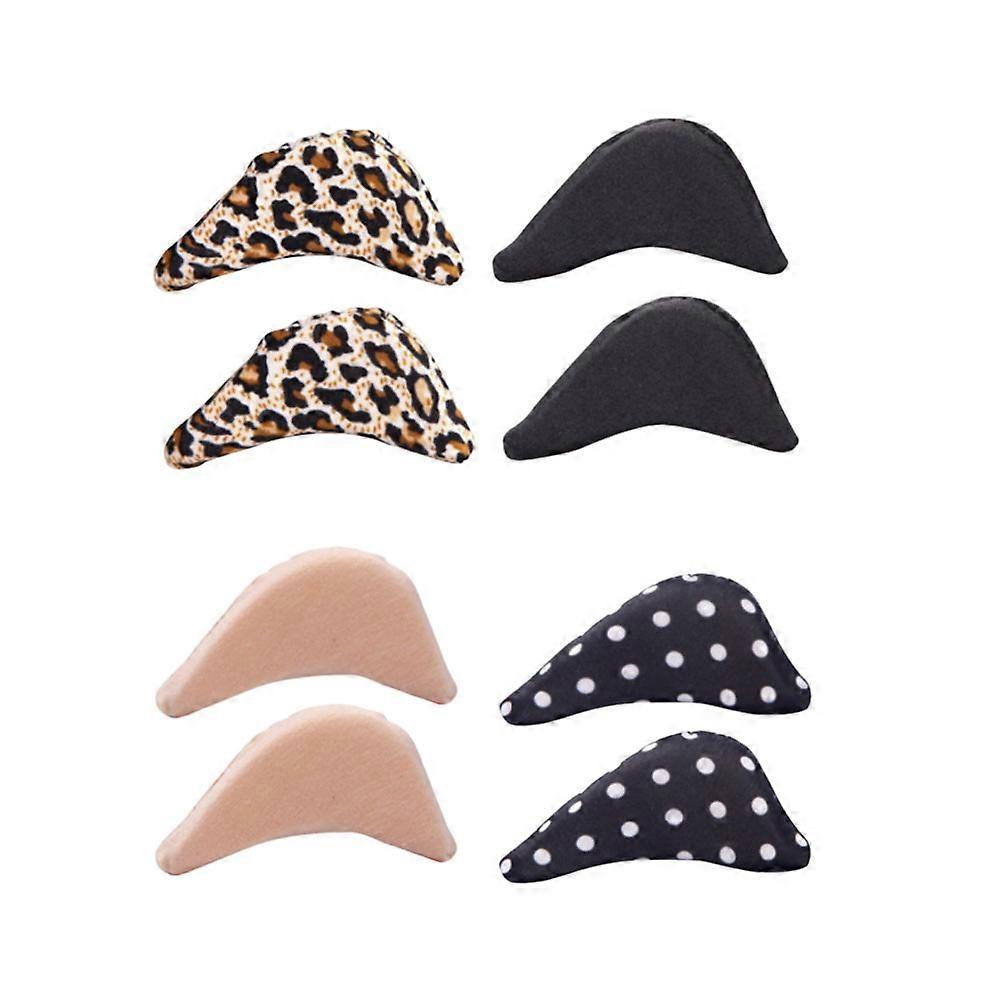 Shoe Toe Plugs 4 Pairs Adult Unisex Shoe Inserts For Daily Use Helps Fit Bigger Shoes Reduces Size And Prevents Heel Slippage