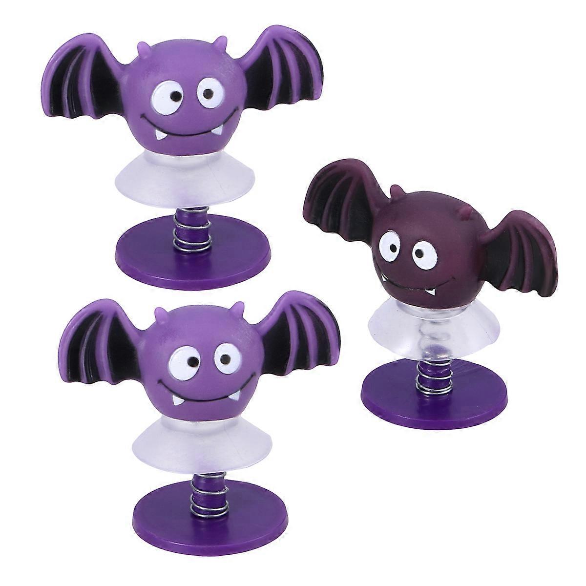 Halloween Toddler Toys 3PCS Set Bat Shape Bouncing Decoration For Kids Playing Small