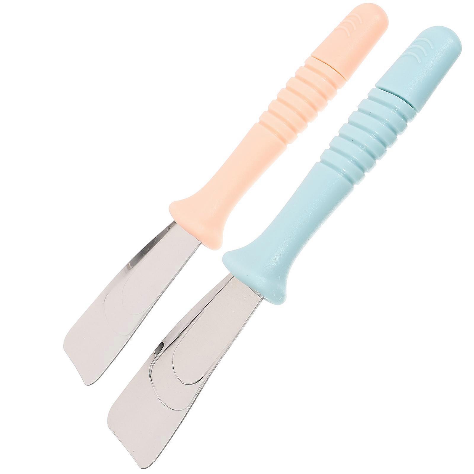 2pcs Stainless Steel Ice Removal Refrigerator Tools