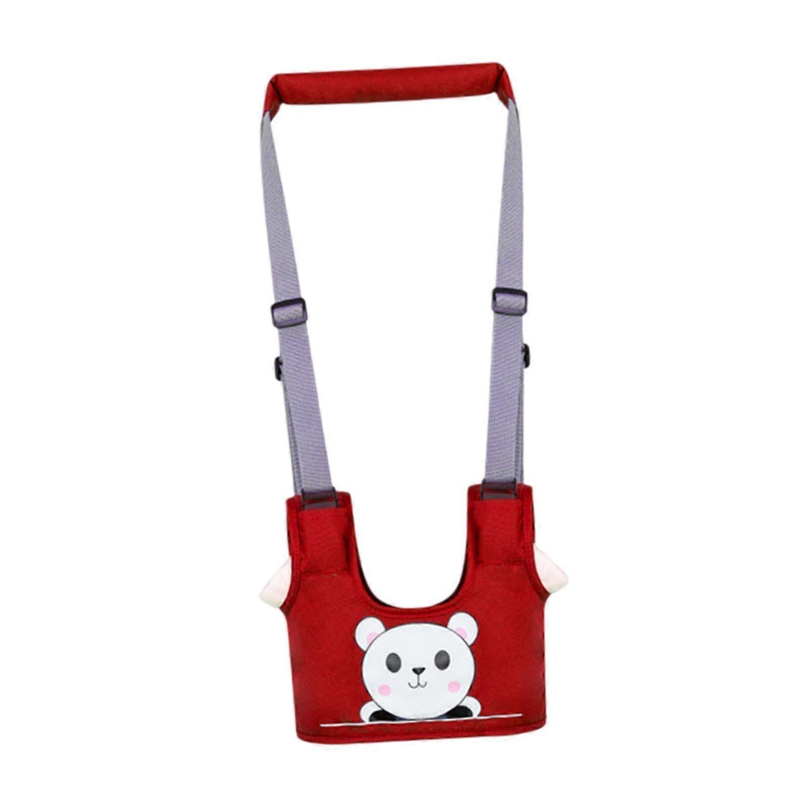 Hiking Aid for Kids Portable Hand Grip for Boys and Girls, Durable Red Safety Grip for Outdoor Adventure