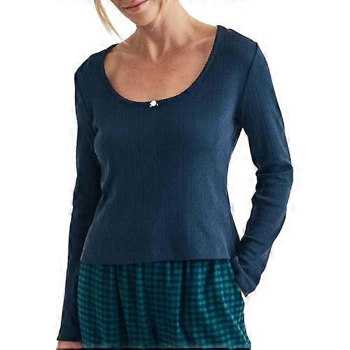 Nobody's Child Womens/Ladies Pointelle Long-Sleeved Pyjama Top