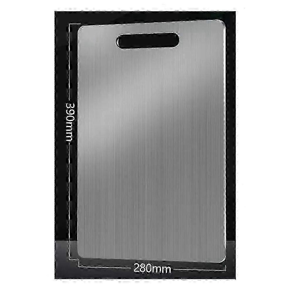 Lightweight titanium cutting board for easy handling