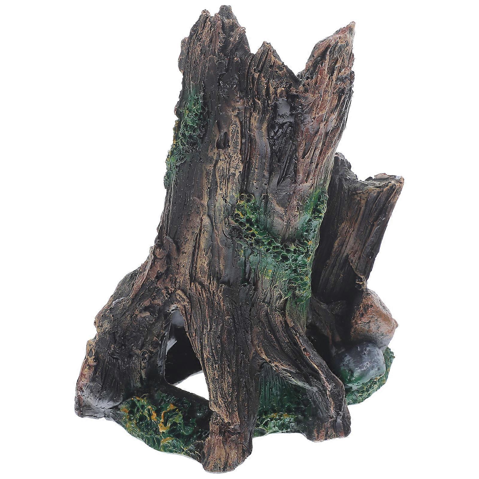 Creative Aquarium Decorations Multi Resin Fish Tank Tree for Decor Lightweight and Compact