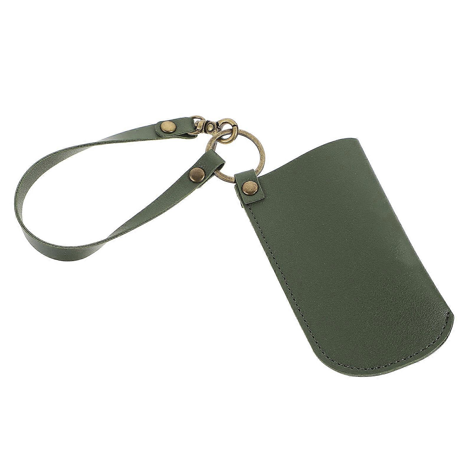 Sprayer Bottle Cover Olive Green PU for Storage Use 1Pcs