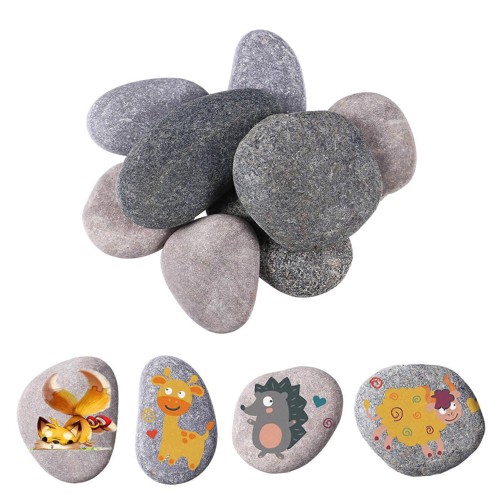 Smooth Craft Rocks for Kids, Excellent Base Material for Creative Designs