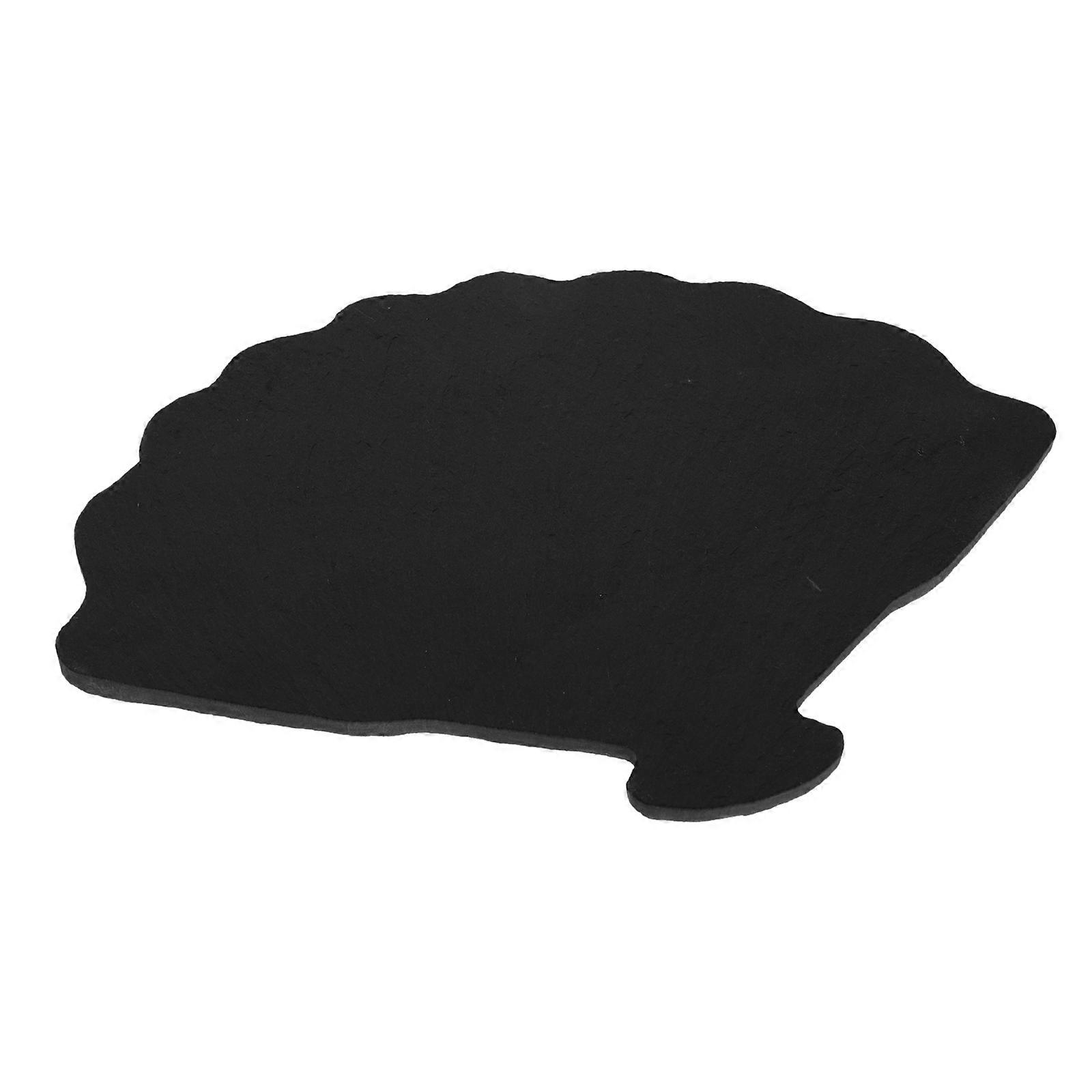 Stylish Sushi Serving Tray Fan Shape Plate For Western Food Home Users 9.82x7.86inch Quality 1PC