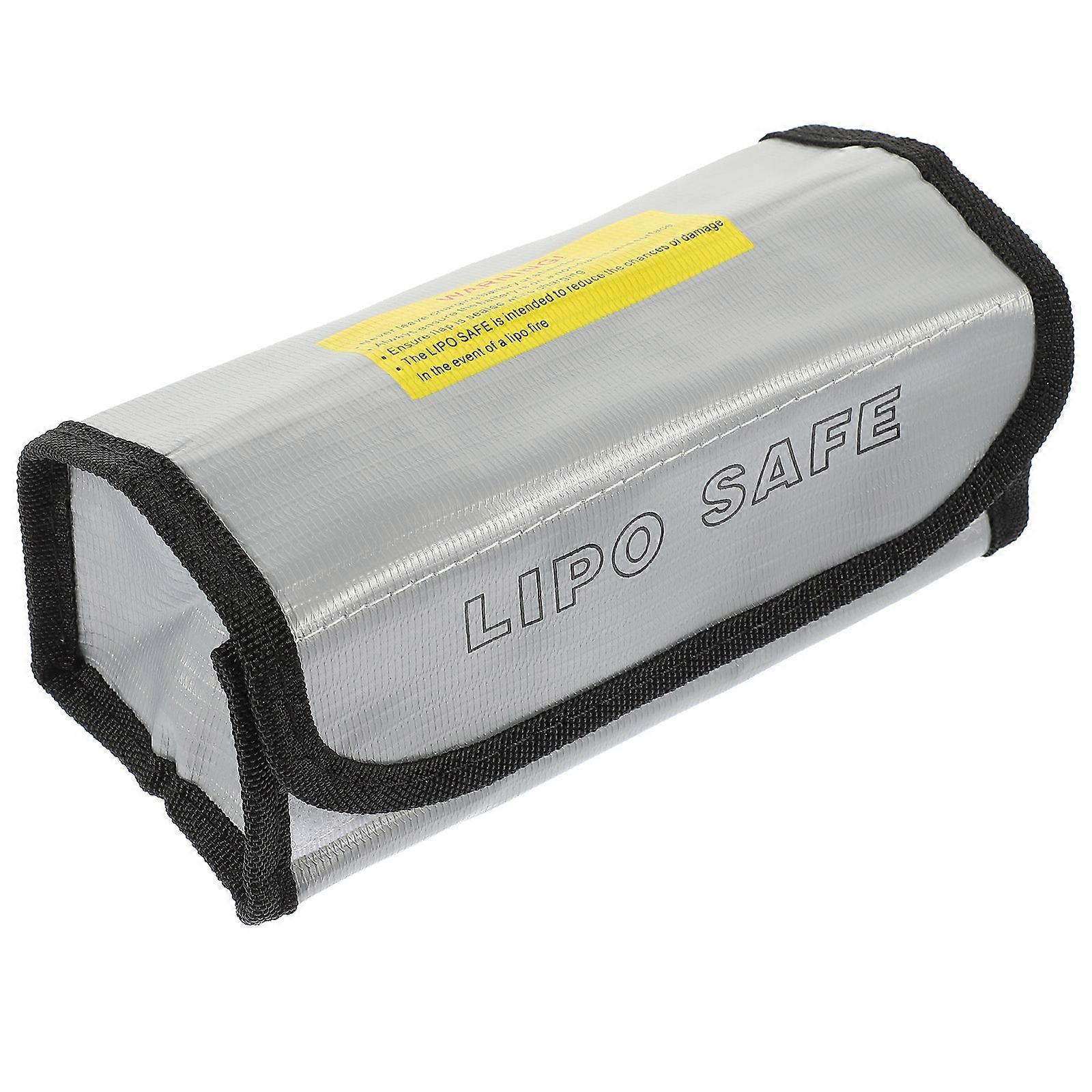 1pc Explosionproof Bag Pouch Protective Bag Fireproof Bag