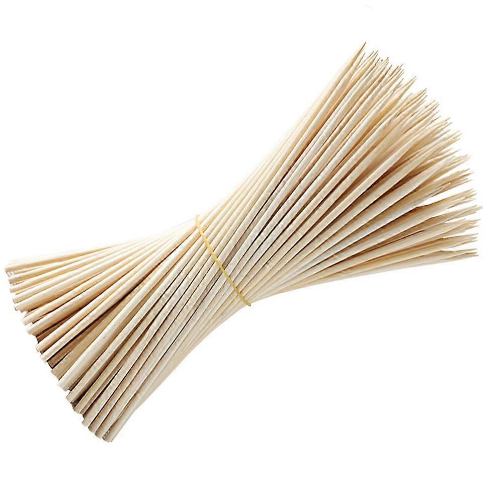 Bamboo Skewers for BBQ Parties Disposable and Durable Food Sticks with Polished Finish 1000 Pieces