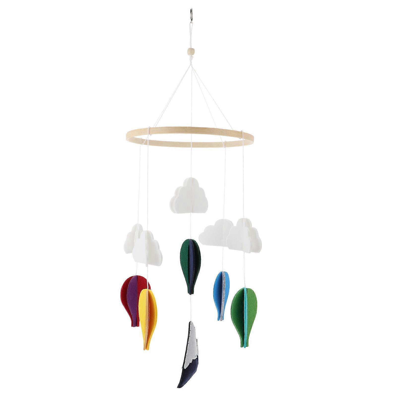 Felt Wind Chime Toy For Room Decoration Pacifying Toy For 7.9X7.9X0.4in 1Pack