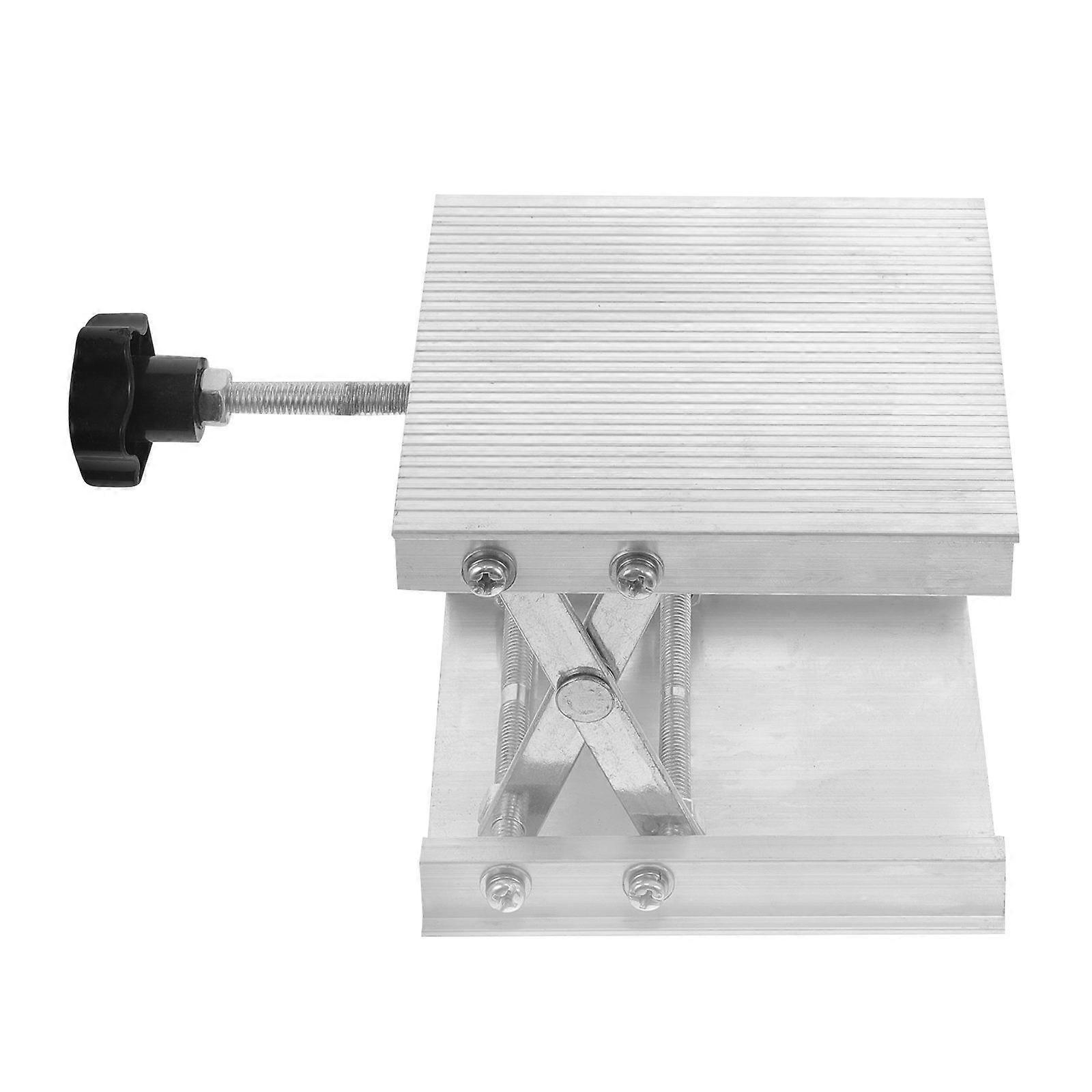 Aluminum Alloy Scissor Lift Stand for Precision Leveling in Laboratories and Experiments