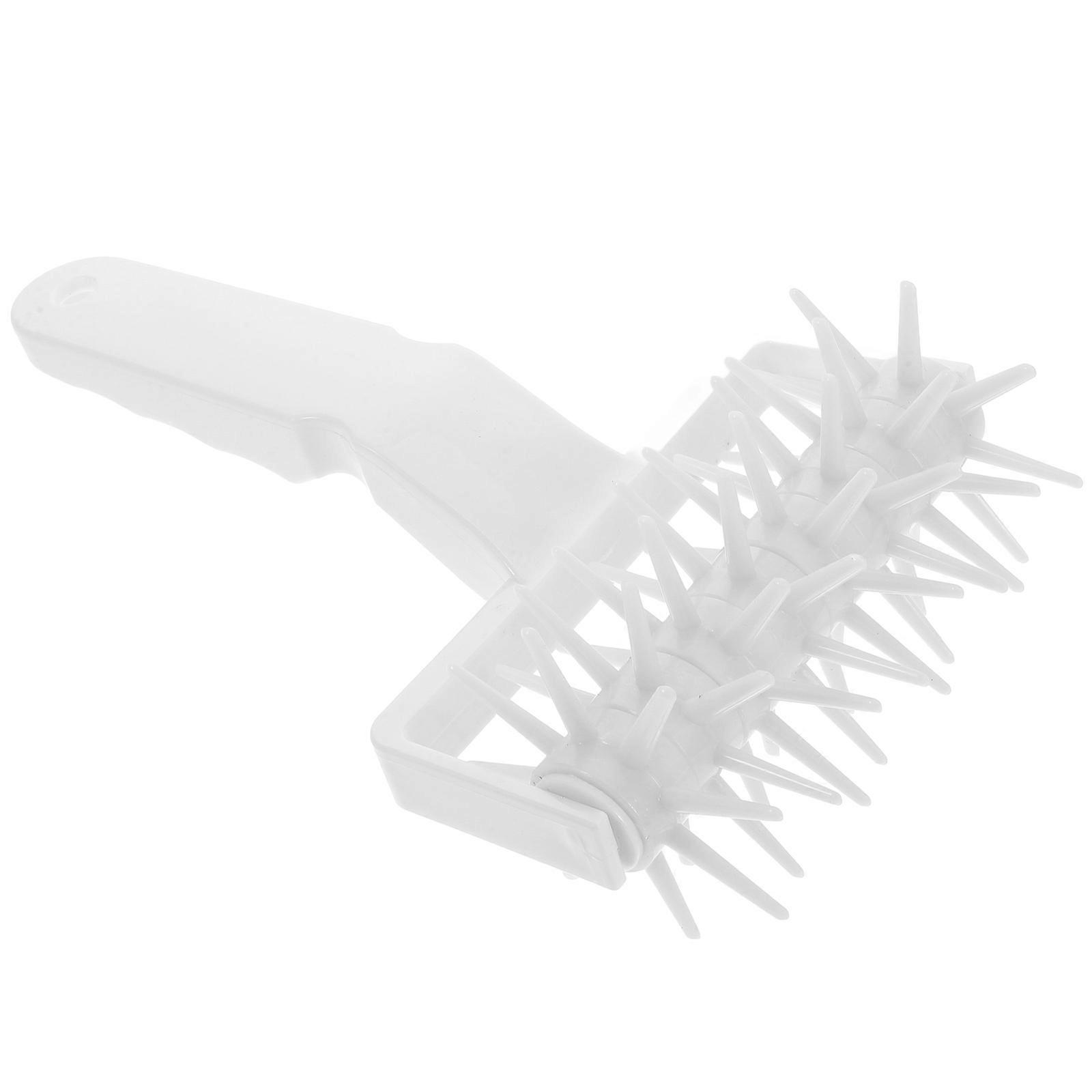 Pastry Roller Tool With Round Pins For Baking Culinary Enthusiasts 8.25X4.72X2.55in Food Making 1Set