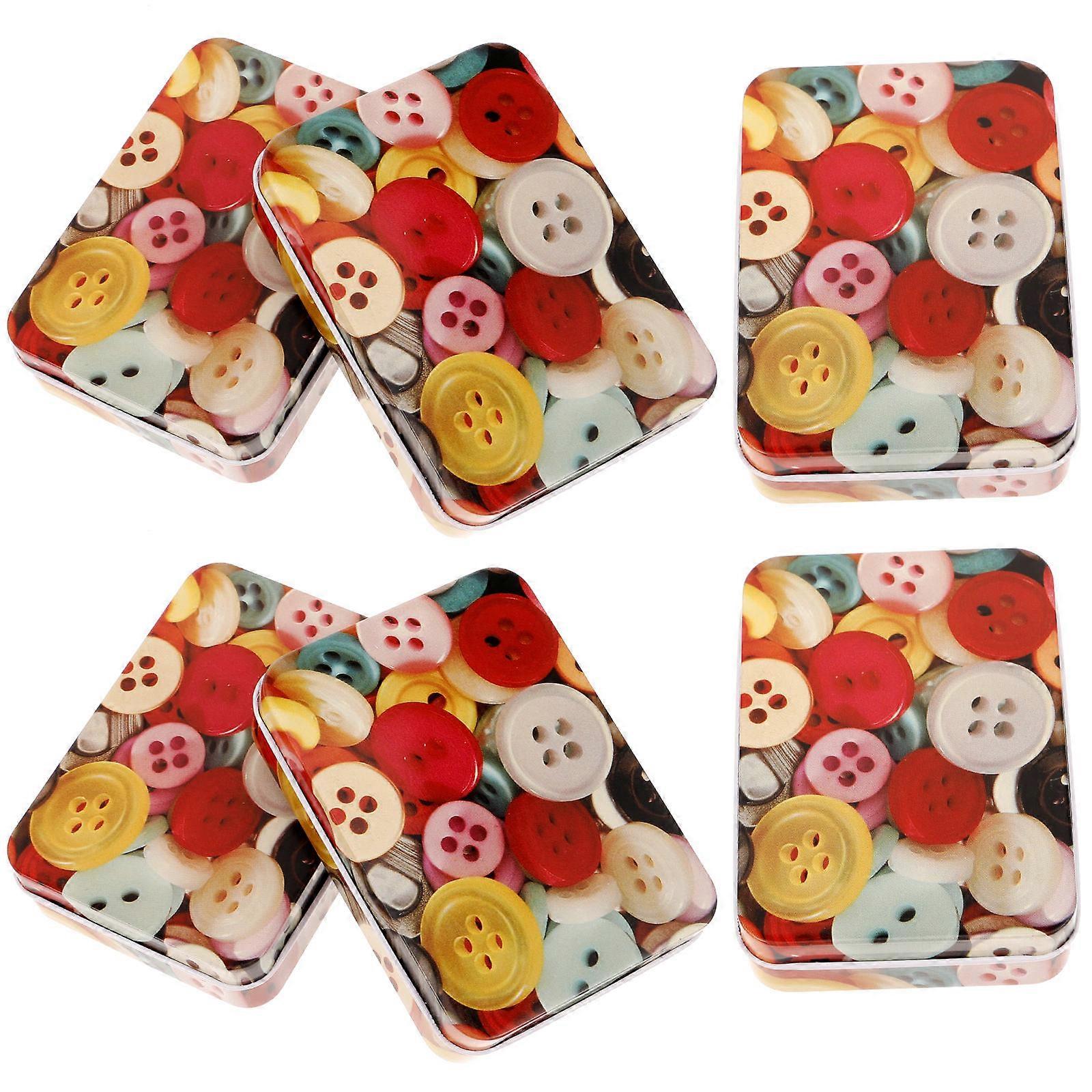 Tinplate Game Card Storage Box For Home Organization In Assorted Color