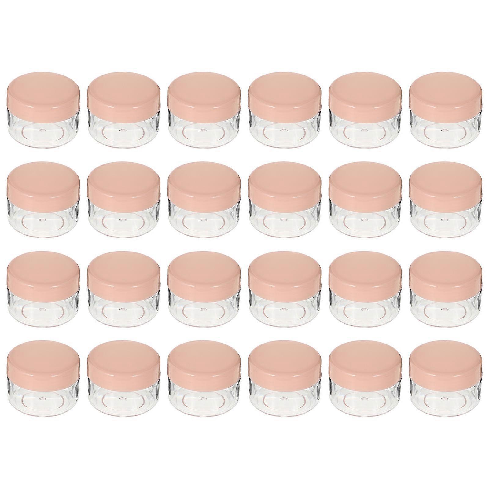 Δείγμα εμπορευματοκιβωτίων αποθήκευσης 24Pcs κενά μπουκάλια κρέμας για το επαγγελματικό ταξίδι ταξιδιού Camping ποικιλία χρώμα φορητό