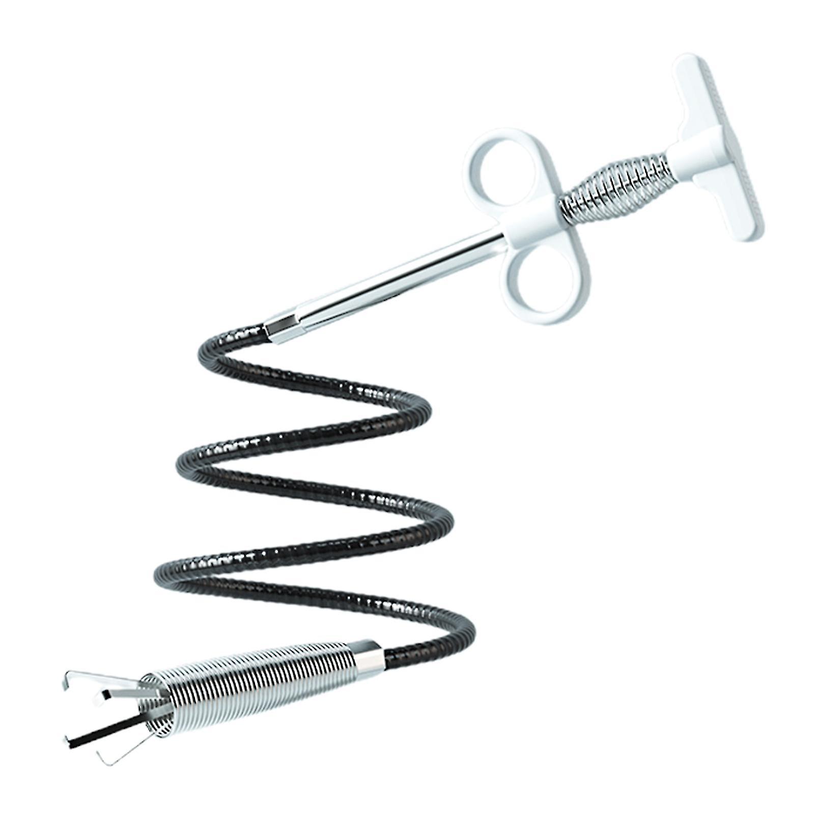 Sewer Pipe Dredging Extractor Flexible Grabber Claw Reacher Tool Drain Clog