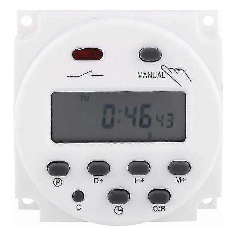 LCD Digital Power Weekly Programmable Timer Digital Timer Delay Relay (220V)