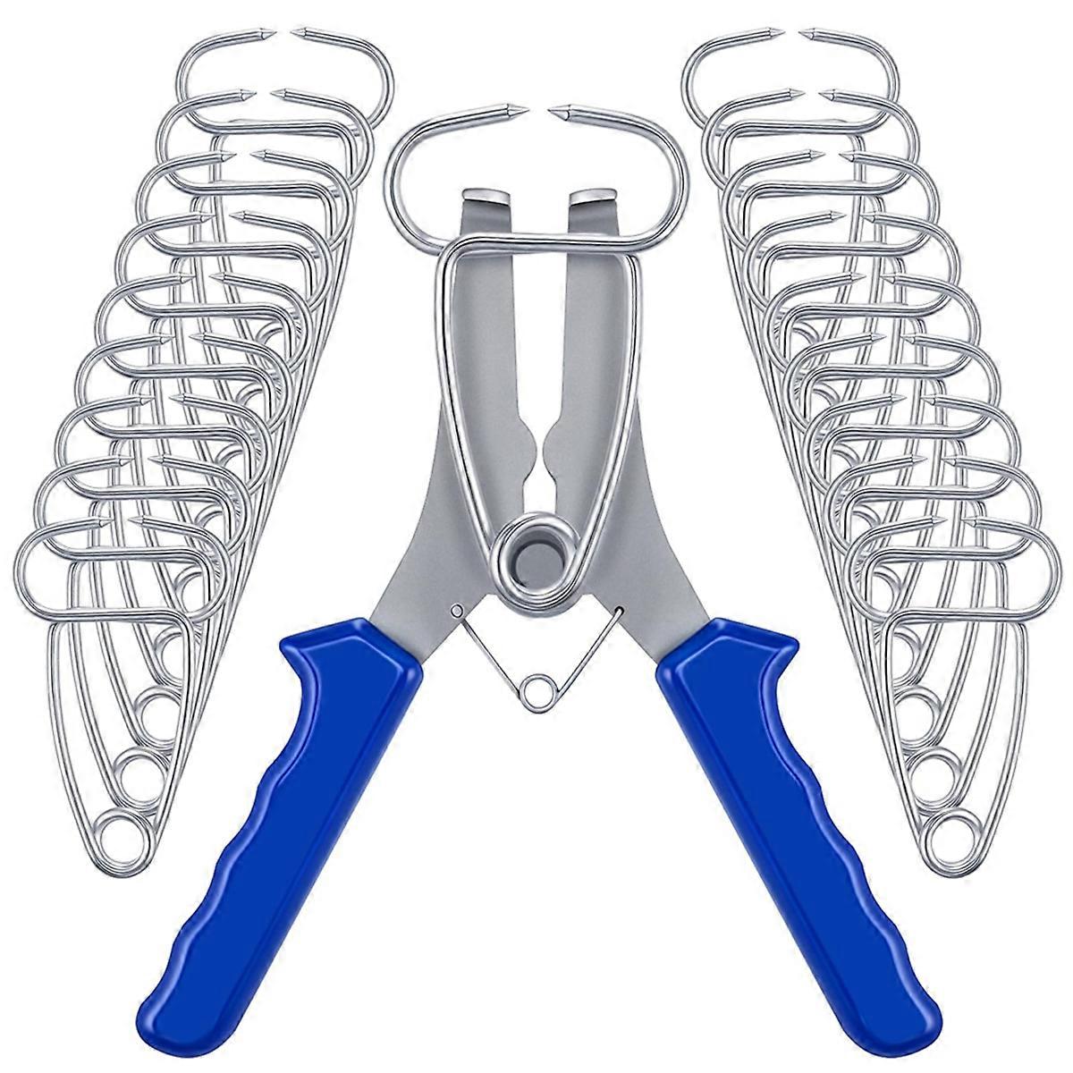 Miter Spring Clamps Kit 20 Miter Clamps with Spring Loaded Pliers