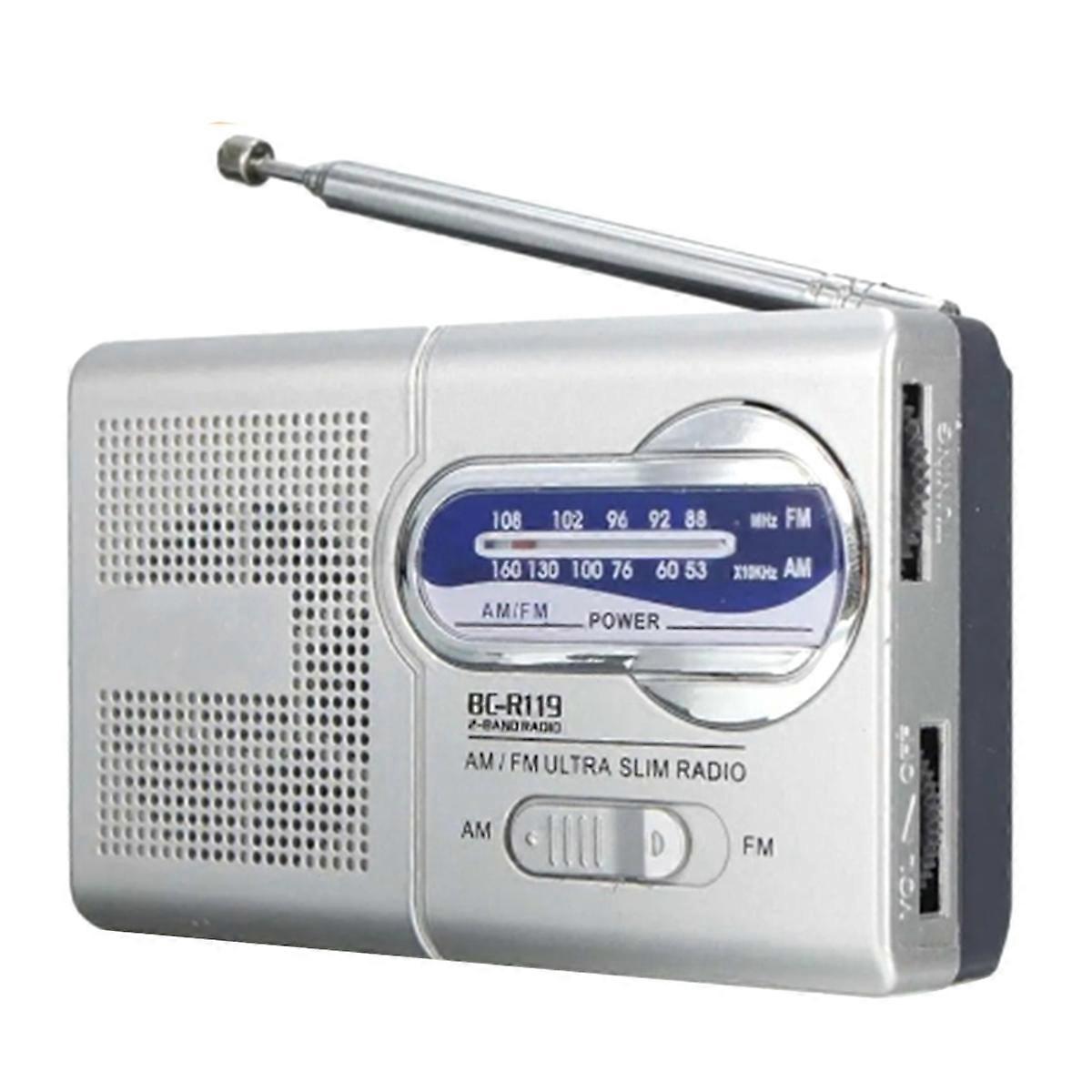 Portable AM/FM Radio BC-R119 Excellent Reception