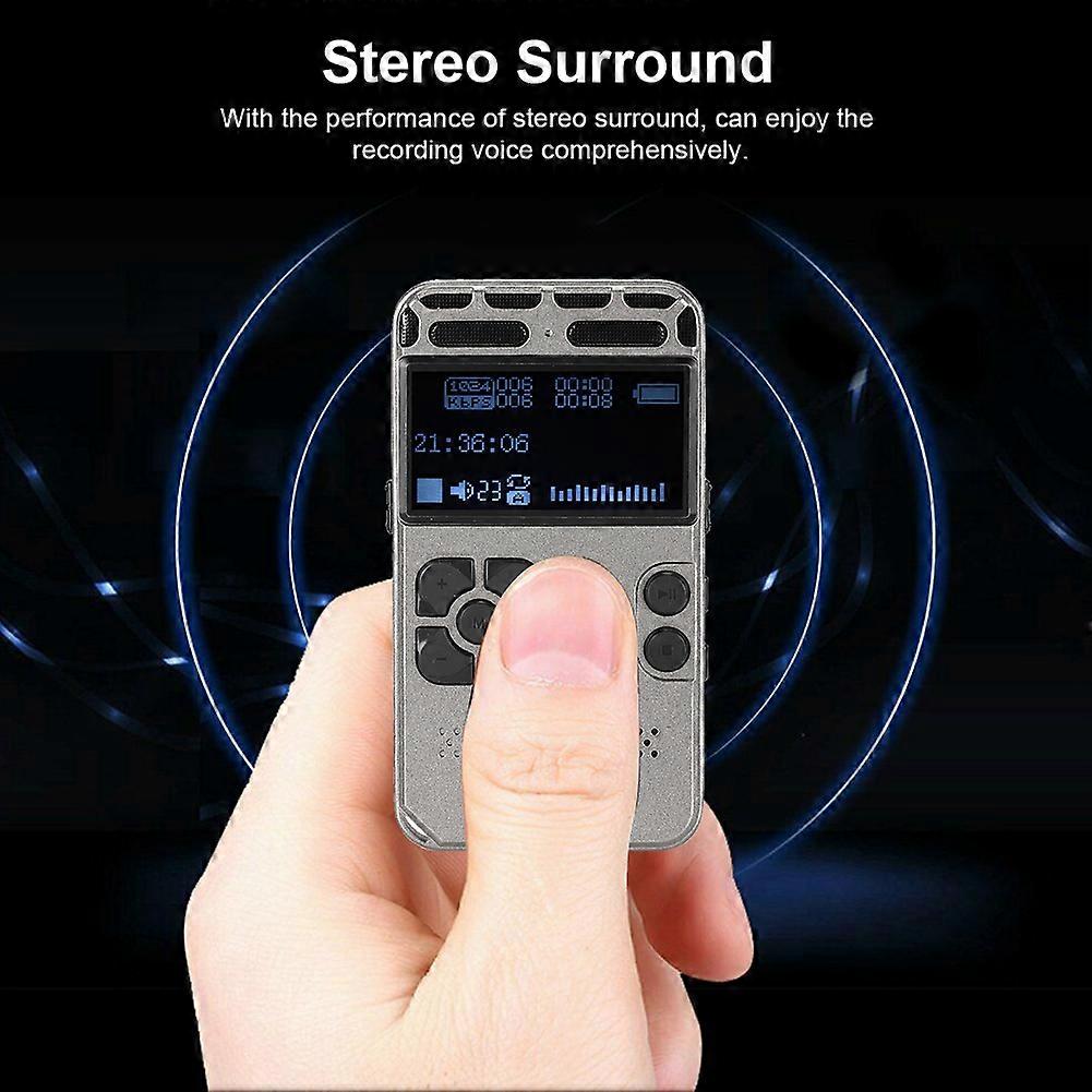 3.7V 8GB 2.0in Color LCD Voice Recorder MP3 Player Stereo Surround