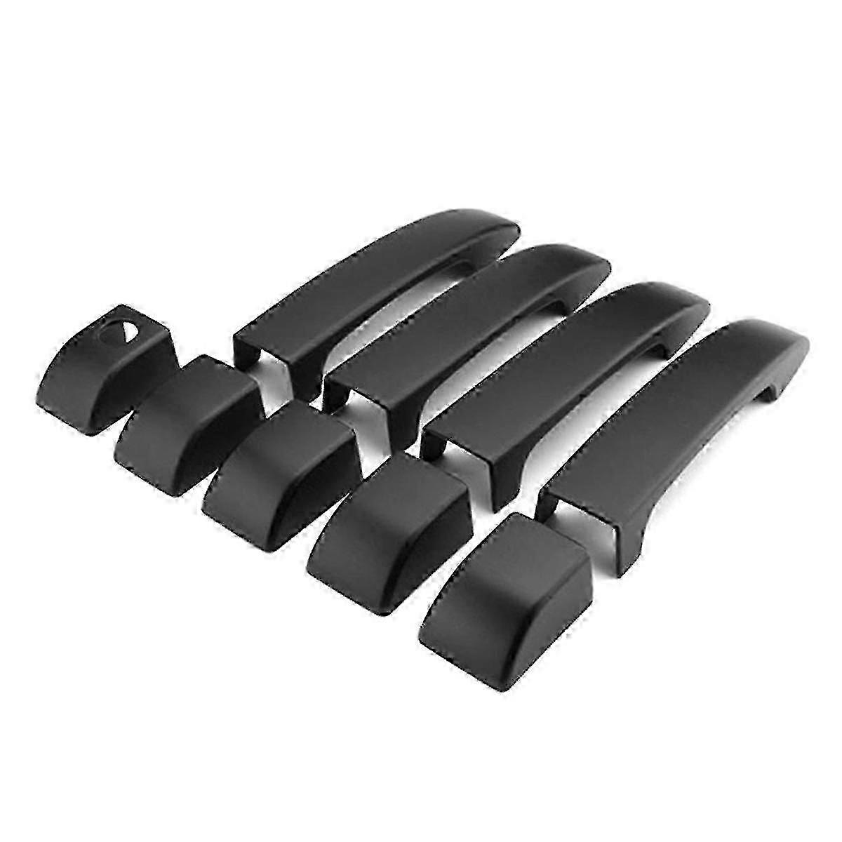 Matt Black Exterior Door Handle Covers Compatible with Range Rover L322 2002-2012 Models