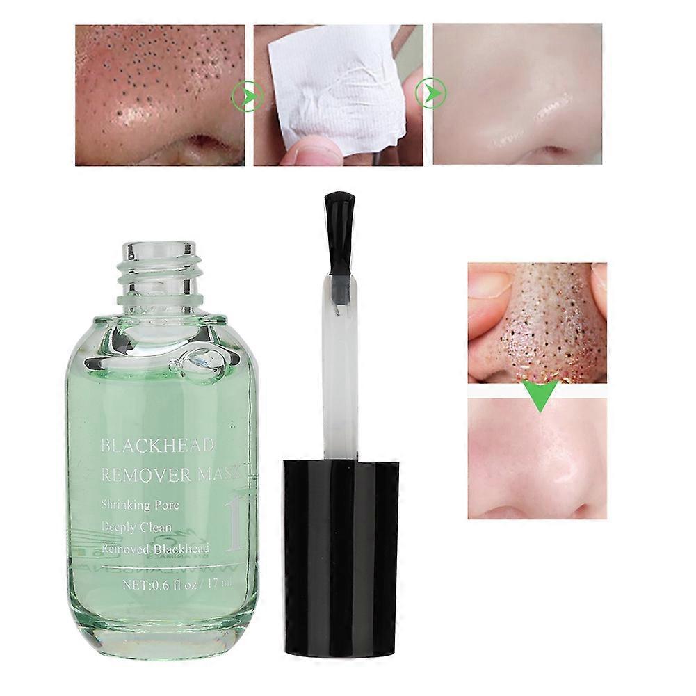 17ml Blackhead Removing Liquid with 100pcs Strips Deep Clean Pores