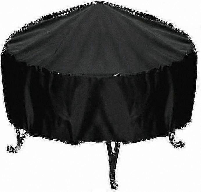 Durable Waterproof Round BBQ Cover - UV Resistant Outdoor Grill Protector