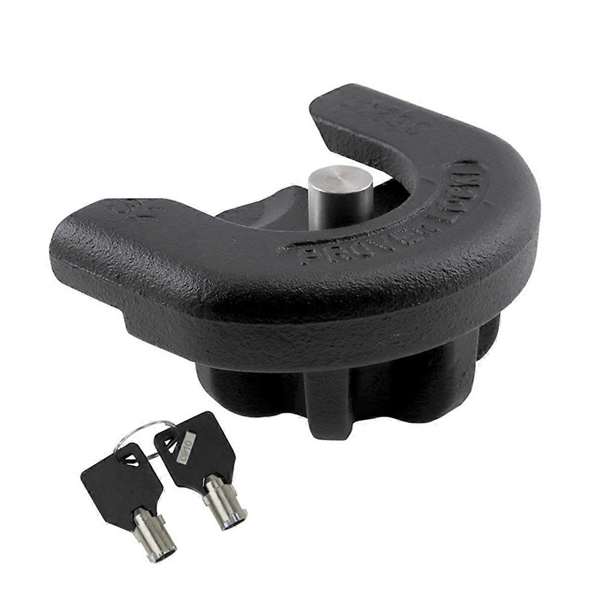 Universal Trailer Parts Trailer Coupler Hitch Lock Tow Ball Safe Security Anti-Theft Lock Heavy Duty Trailer Lock 2.5In