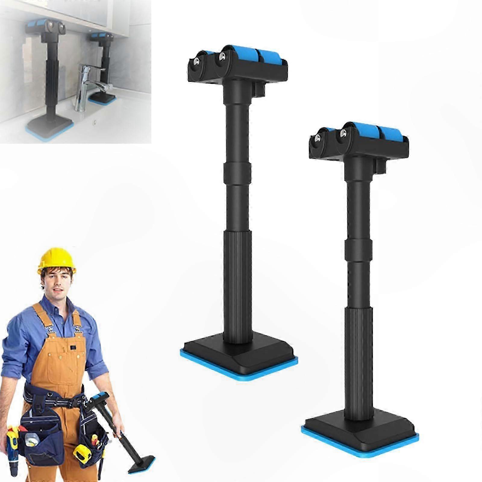 Telescopic Adjustable Legs for Cabinet Support - Bed Frame and Tile Alignment Solution