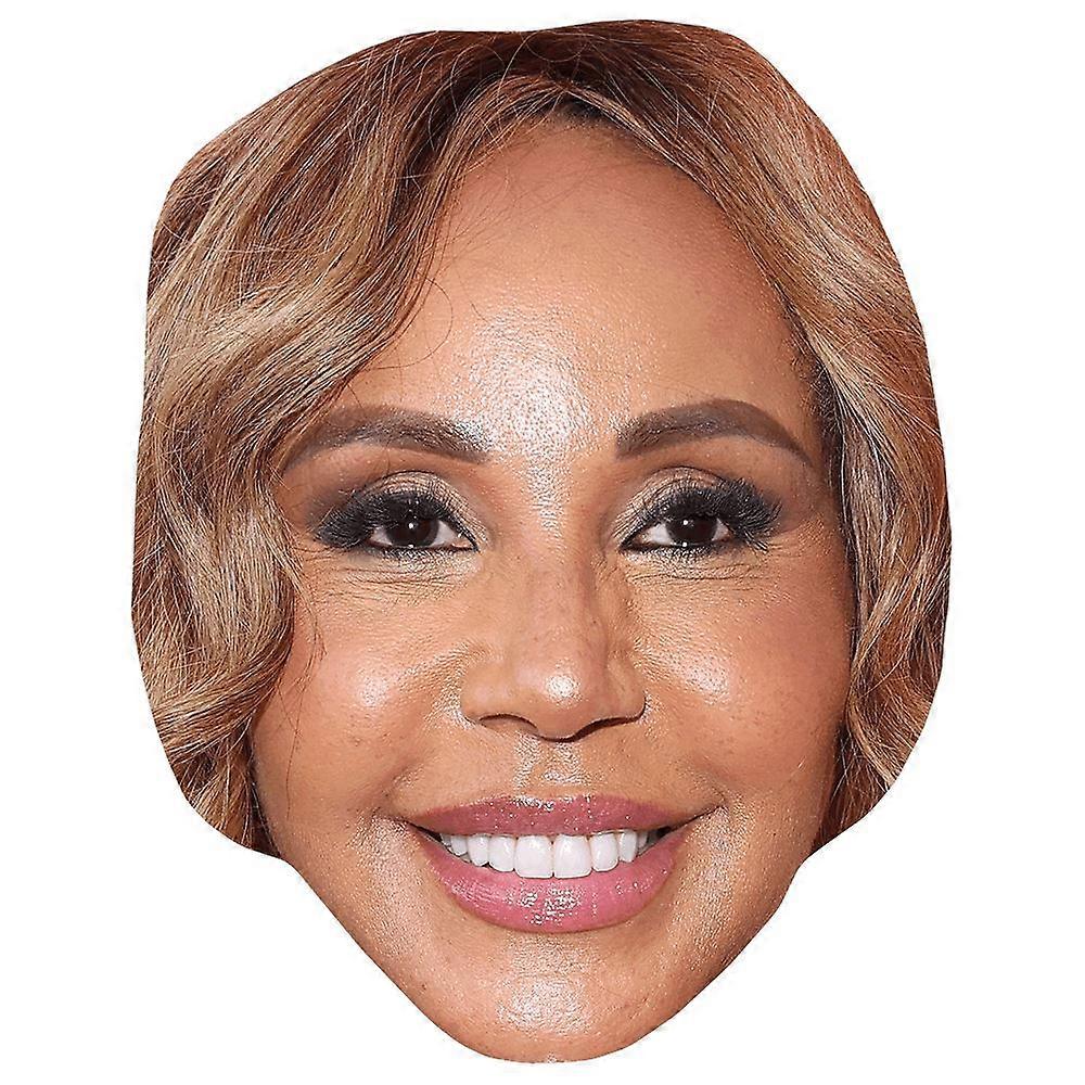 Catherine Lobe (Smile) Celebrity Mask, Flat Card Face