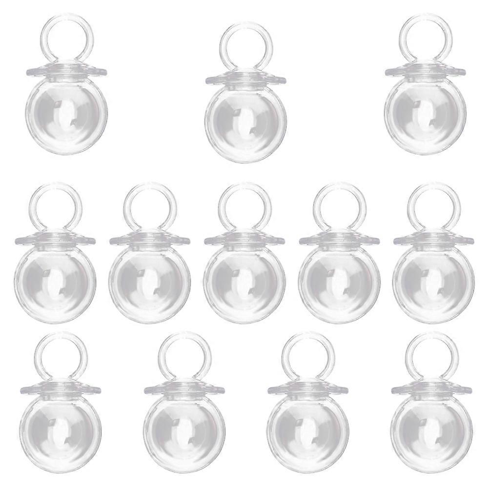 Candy Container Plastic for Storage Use 12Pcs Pack Transparent Candy Box