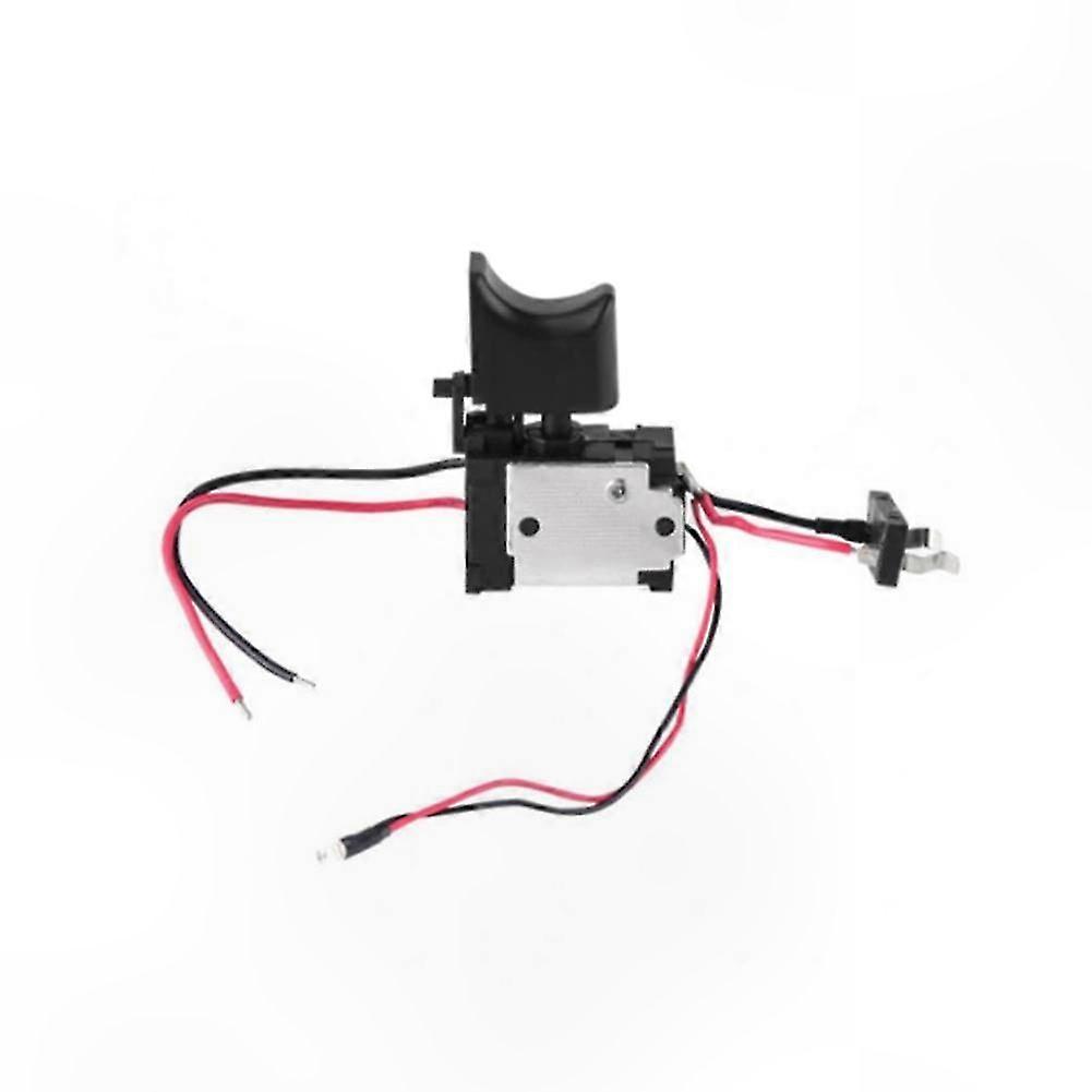 Variable Speed Trigger for Cordless Electric Drill, 7.2-24V Power Tool Replacement Part with Light Feature