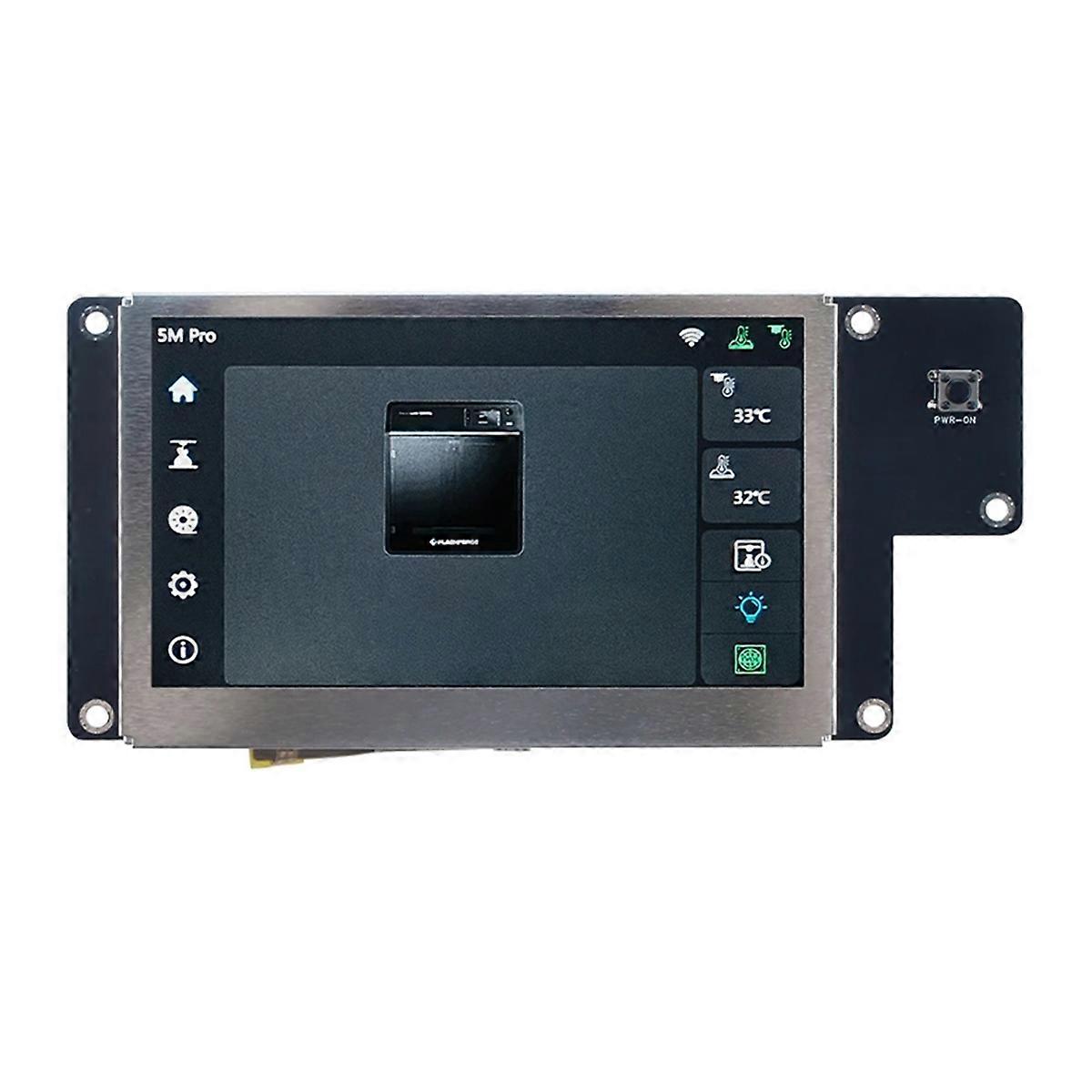 For Flashfroge Adventure 5M Pro Screen 4.3 Inch Touch Screen 3D Printer Parts Real-Time Monitoring