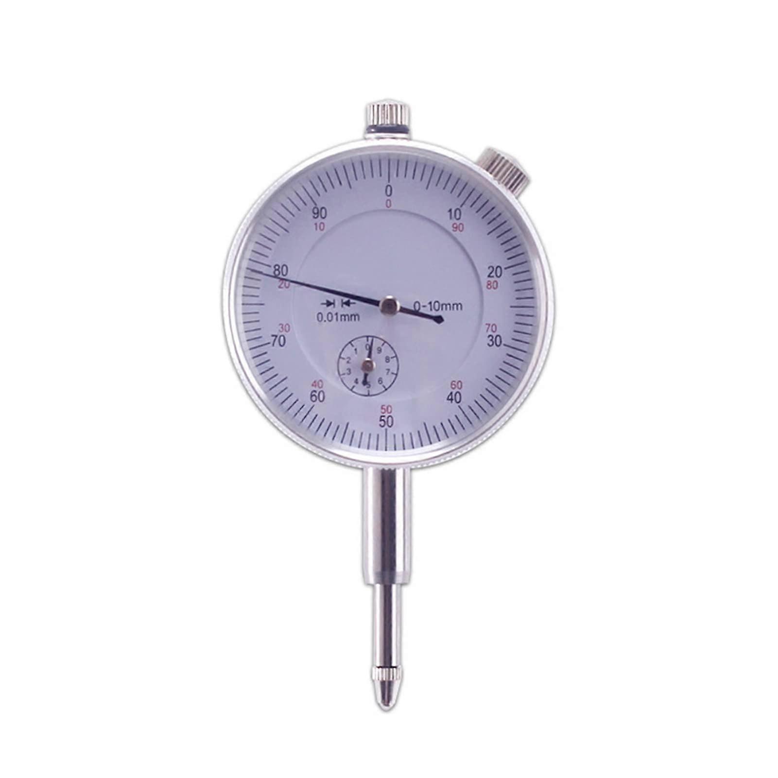 Micrometer 010 Millimeter Digital With 0.01 Millimeter Graduation, Round Dial Indicator, Vertical Contact