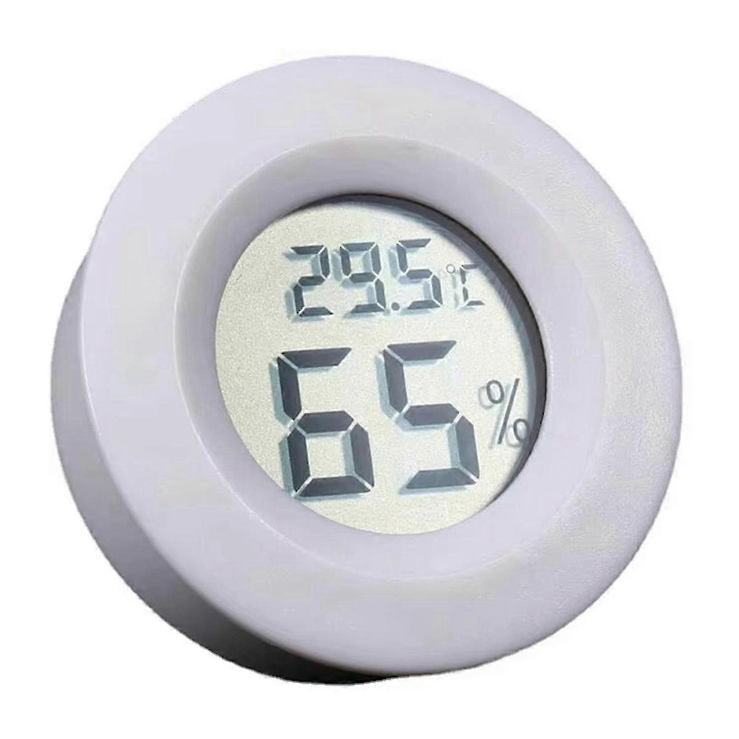 Thermometer Hygrometer Mini Round LCD Digital Tester Sensor Detector for X1 P1 Filament Drying Box