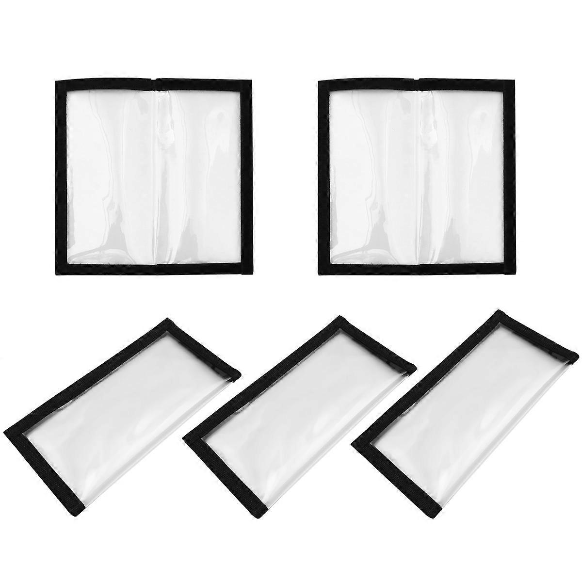Pvc Fishing Lure Covers 20x20 Cm Assorted Color Used By Fishermen To Prevent Tangling 5Pcs