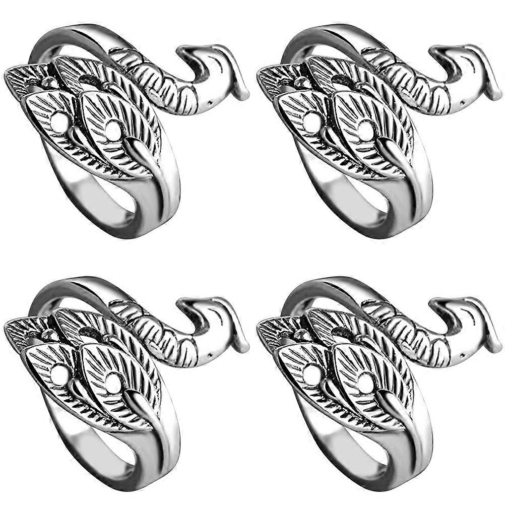 Creative Knitting Loop Ring Wirding Thread Tool for Sewing 8Pcs
