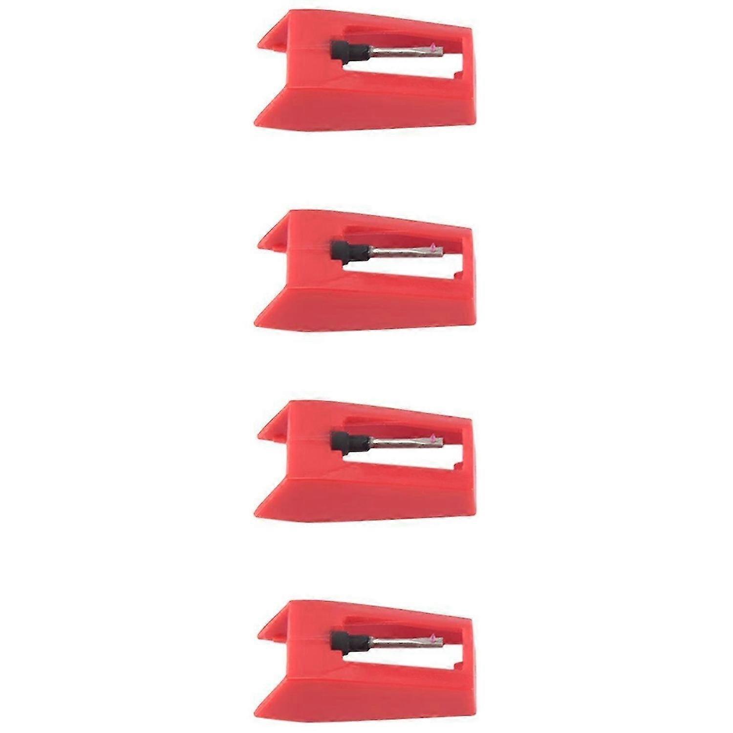 4 Pcs Record Player Needles, Universal Replacement Stylus Needles Replacement Stylus Needles for Vinyl Record Player