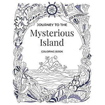 Reise zur geheimnisvollen Insel Malbuch