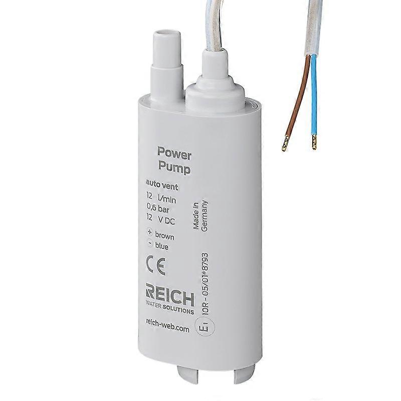 Dränkbar pump 12V, 12L kapacitet, ventilationsfunktion
