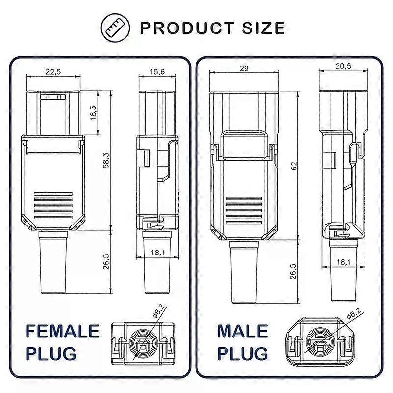 IEC C13 C14 Terminal Block Power Plug 10A Male Female Snap Fixing Quick Connection Type Power Adapter Rewireable