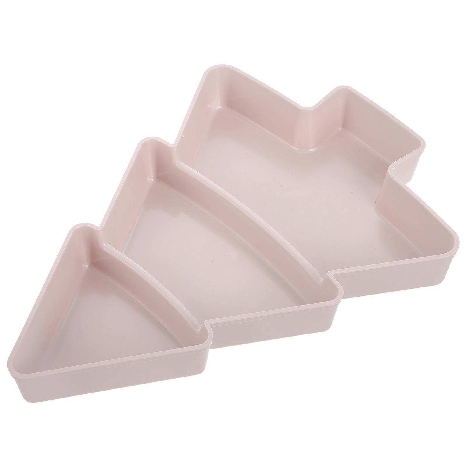 Nuts Storage Tray for Christmas Tree Shaped Fruit Plate Household Use