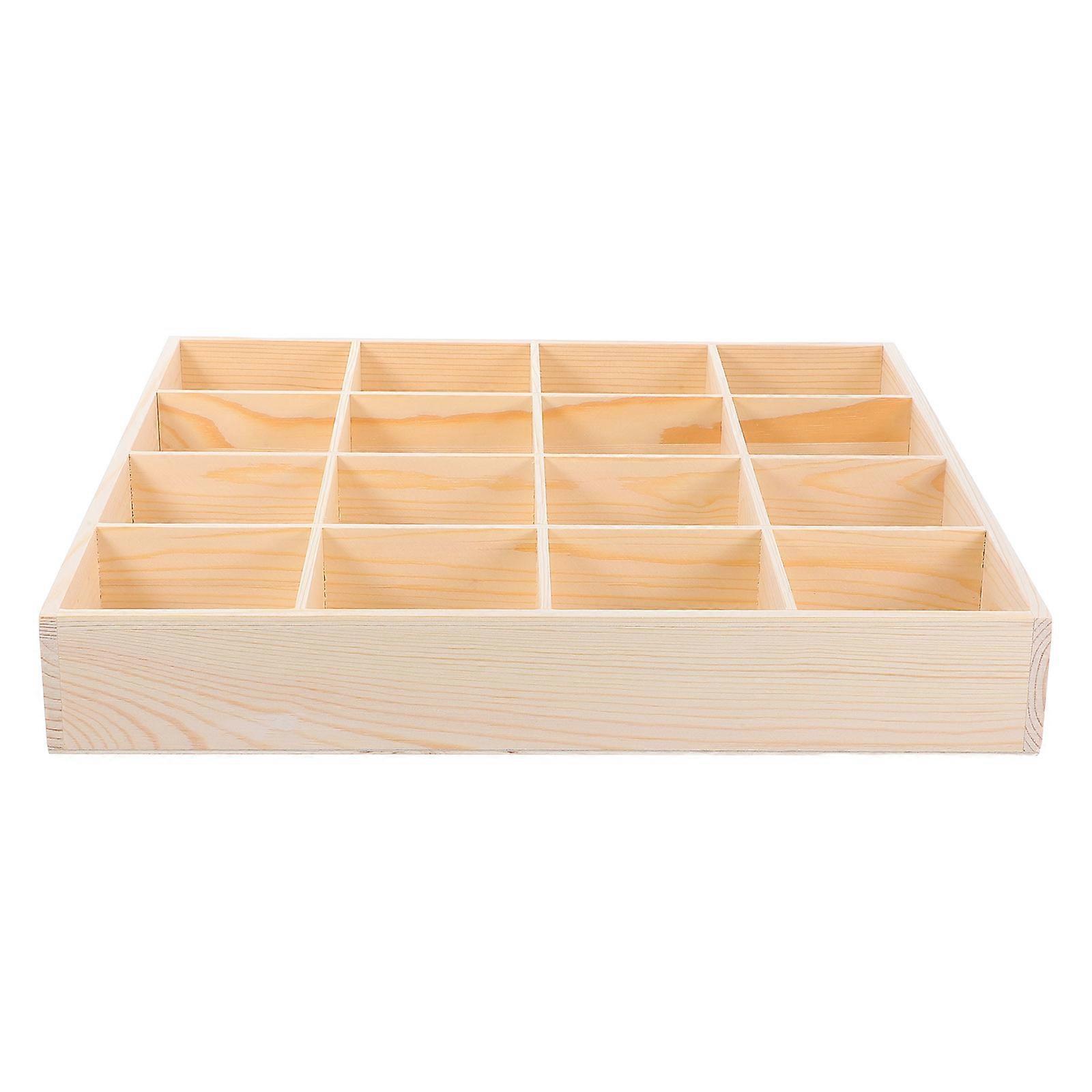 Beige Rectangular Storage Tray For Makeup Stationery Storage With Transparent Design Perfect For Home Office Organization 1Pack