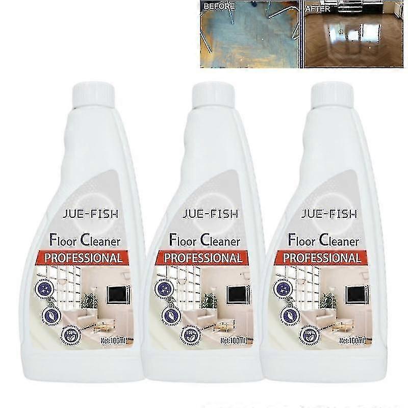3pcs Floor Cleaner For All Robot Vaccum And Mop - Floor Cleaning Liquid Solution for Roborock Omo Joint Tw