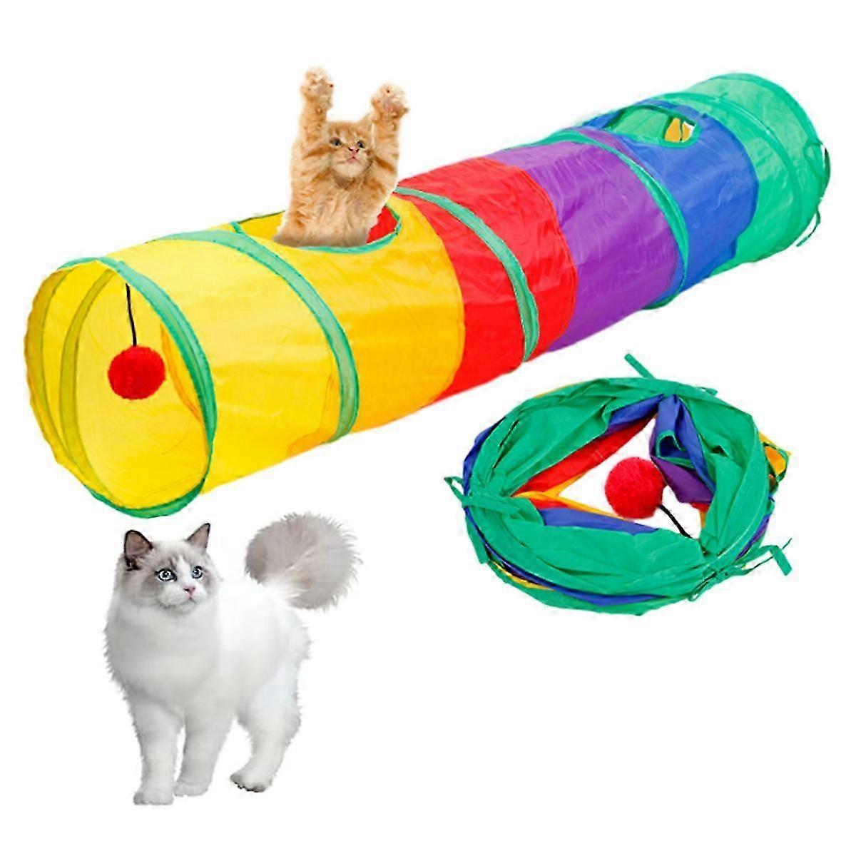 Cat Tunnel, Crinkle Toy, Large Long Dog Cat Tunnel 2025