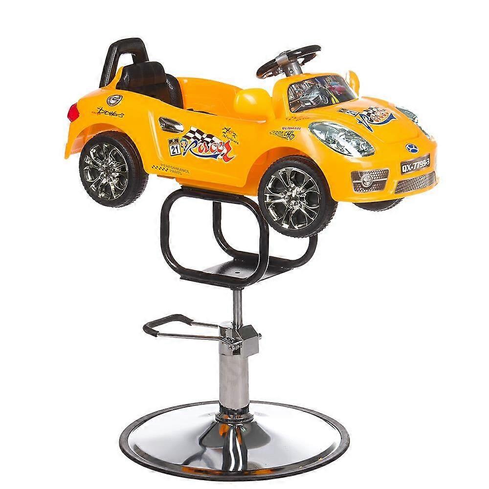 Kinderkappersstoel Car BCH-608 geel