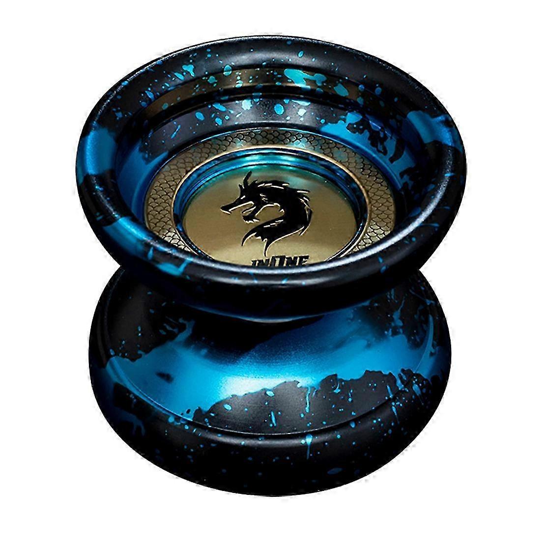 Professional Butterfly Yoyo Alloy Responsive Yoyo 10 Ball Yoyo for Advanced Player with 10 Strings