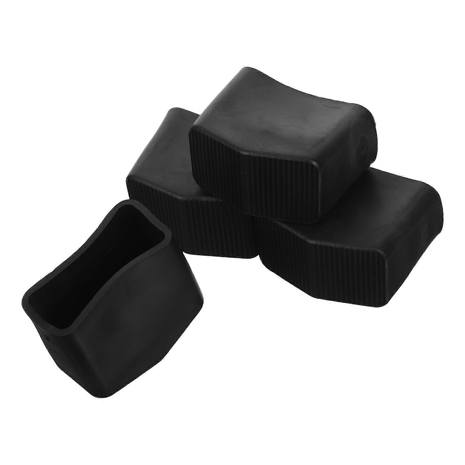 Ladder Foot Pads Rubber Accessories Ensuring Stable Support 12Pcs