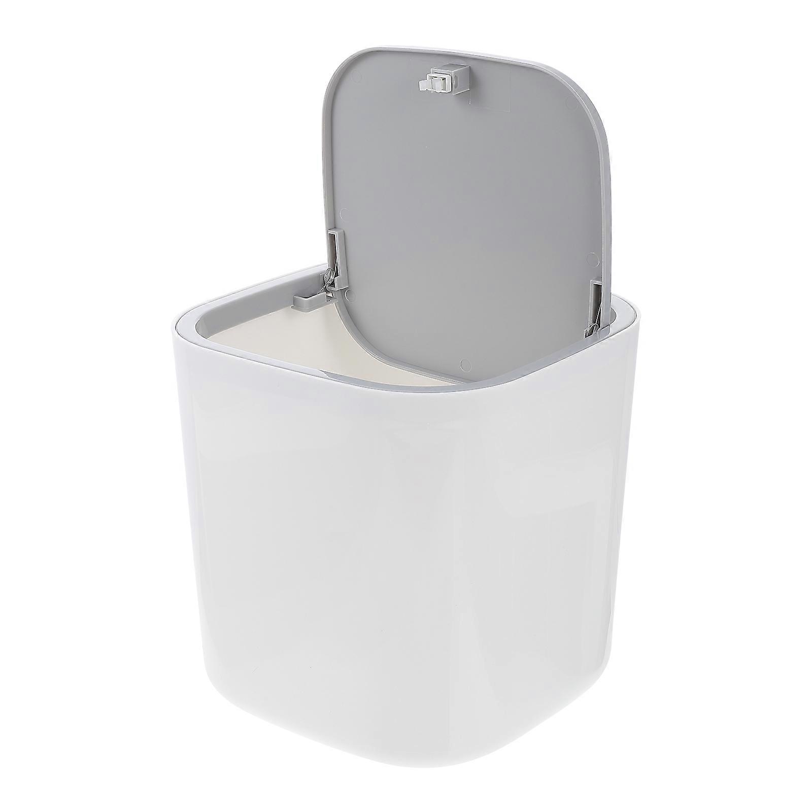 Versatile Garbage Bin With Square Shape Ideal For Storing Paper Towels In Craft Room Or Car Comes In Random Colors 2Pcs